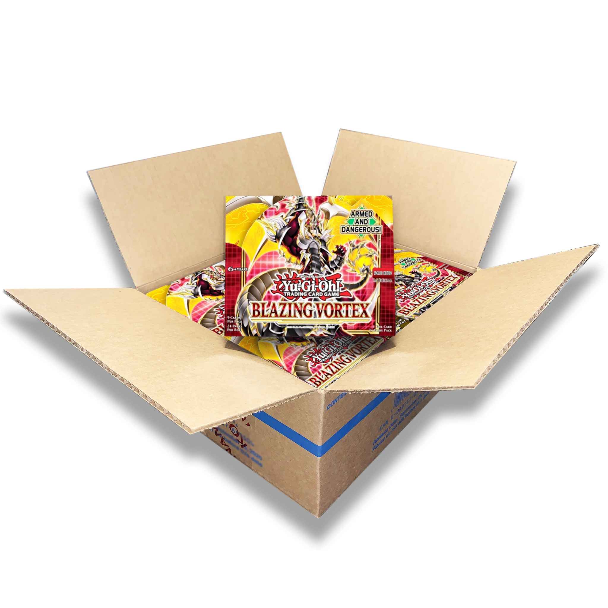YuGiOh Blazing Vortex Booster Box - 1st Edition English - Factory Sealed