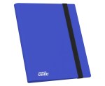 Ultimate Guard blue card storage box with a clear lid and stackable design